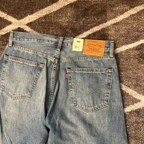 New Levi’s 50’s Straight Fit Selvedge Premium Big E Jeans - Picture 10 of 11